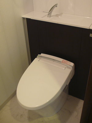 INAXのエレシャスでエレガントなトイレ室に INAXのエレシャスでエレガントなトイレ室に